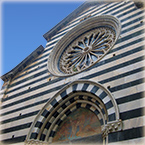 Church of St. John the Baptist (1307) - Monterosso al Mare - Cinque Terre Liguria Italy